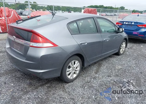 2012 Honda Insight Ex from USA, damaged, VIN JHMZE2H73CS001396